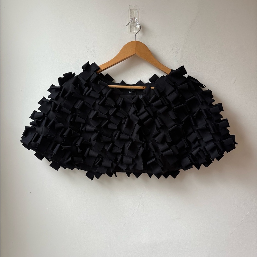 Samuel Dong Textured Bolero​ - Picture 6 of 16